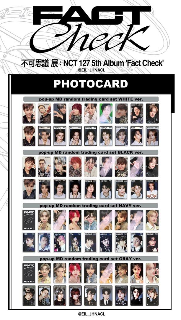 wts/wtt] nct zone pop up lucky draw photocards wayv dream nct127