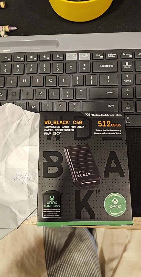 WD_BLACK C50 Storage Expansion Card for Xbox