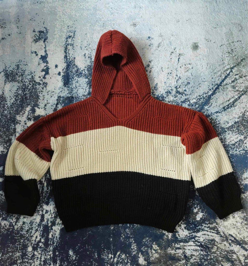 Zaful black discount and white hoodie
