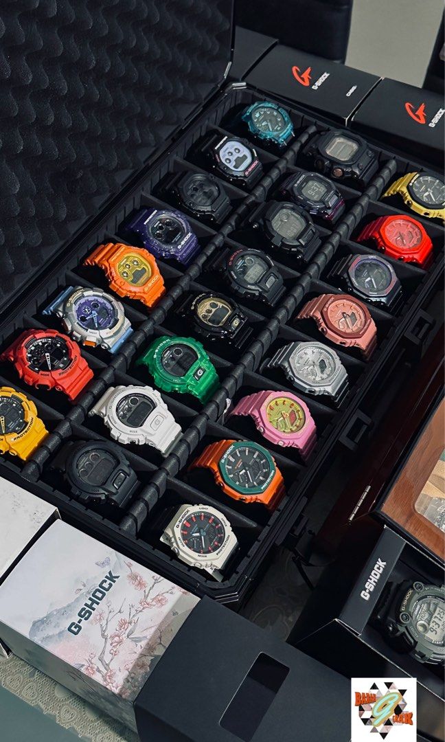 100 G SHOCK ORIGINAL RARE NOS TOUGH SOLAR JAPAN SET ASIA SET