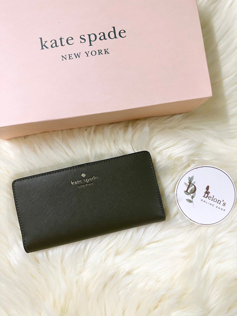 Kate spade deals olive wallet