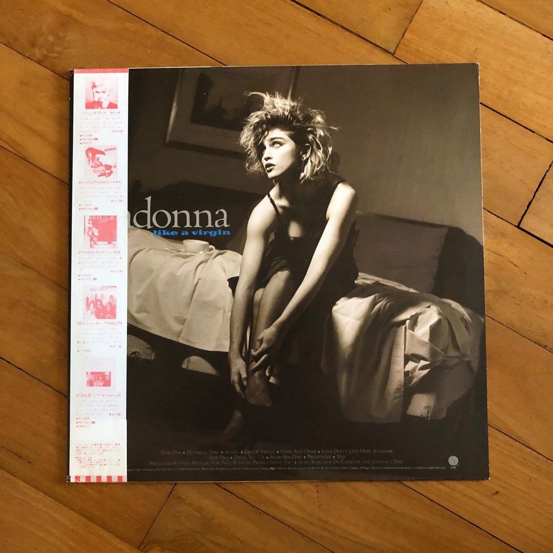 Madonna - Like A Virgin - Japanese Vintage Vinyl, madonna vinyles 
