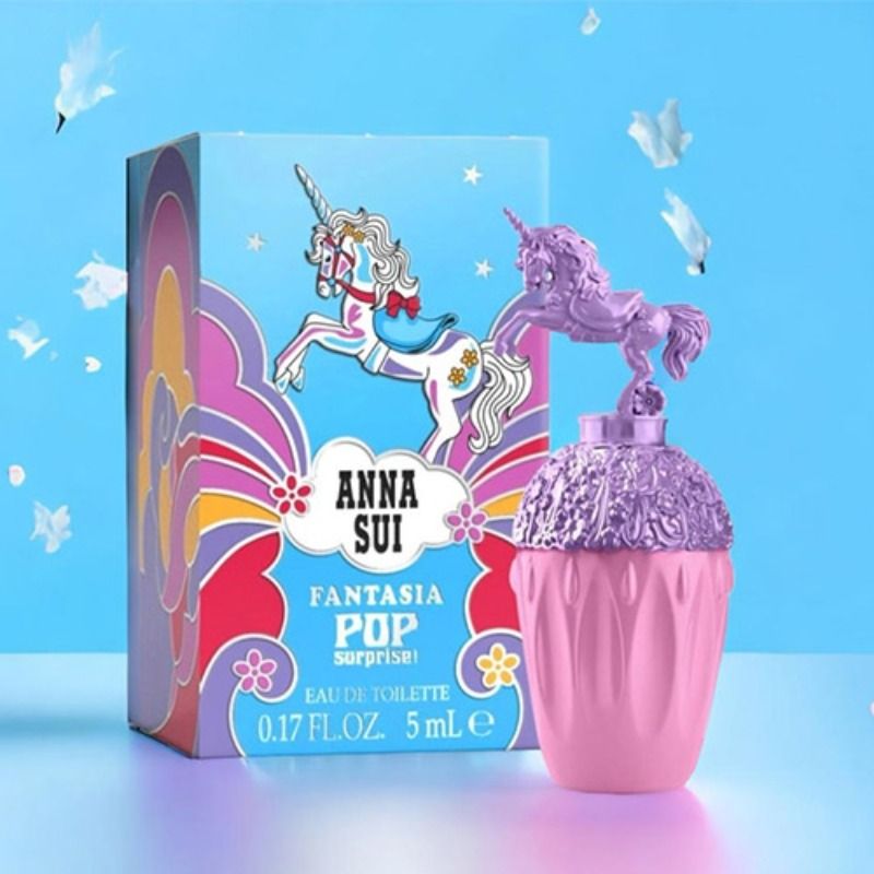 2023新款) Anna Sui 安娜蘇童話彩虹獨角獸女士淡香水Fantasia Pop Surprise EDT 5ml Miniature  小樣(Barcode：085715295781), 美容＆個人護理, 健康及美容- 香水＆香體噴霧-