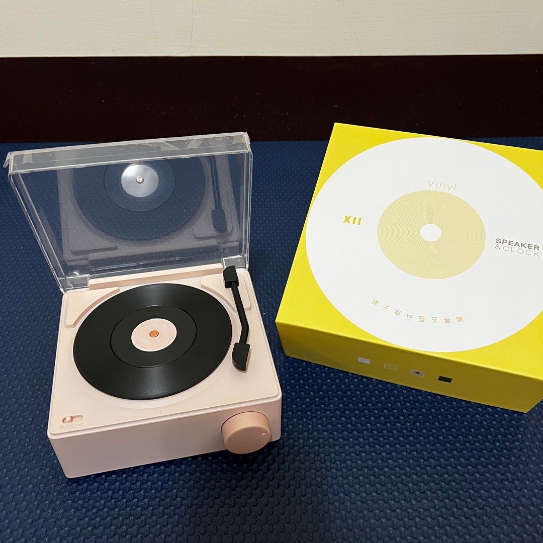 復古黑膠藍芽音響