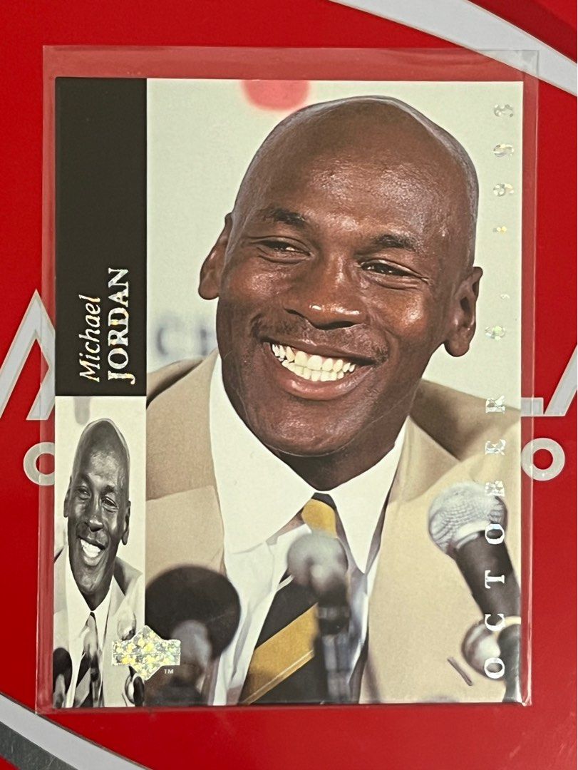 1994年当時物UPPER DECK製NBA「CHICAGO BULLS MICHAEL JORDAN
