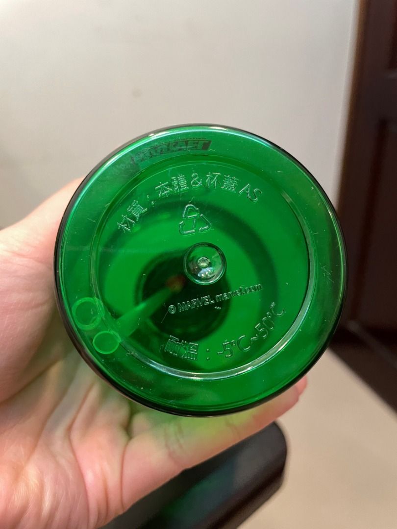 漫威 綠巨人浩克 水杯(含蓋及吸管) 照片瀏覽 6