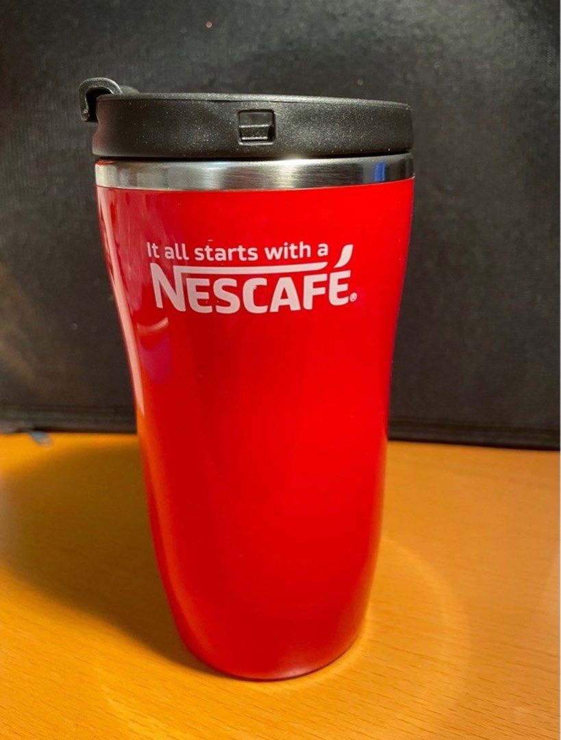 全新不鏽鋼保溫杯保暖杯咖啡杯Nescafé 雀巢nescafe stainless steel