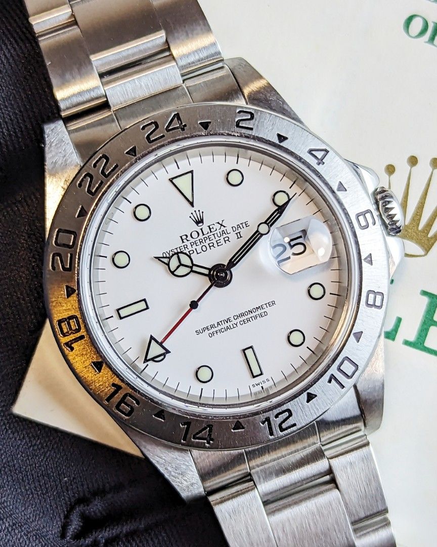 White hotsell explorer rolex