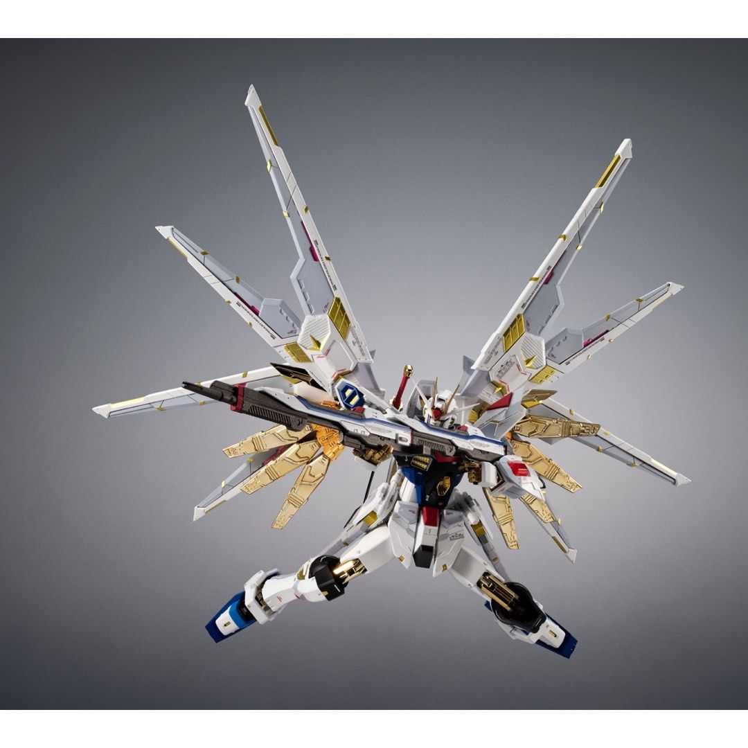 PB Premium Bandai 超合金突擊自由高達極頭部發光Chogokin Mighty Strike Freedom Gundam  魂限Seed 非Metal Build Robot 魂, 興趣及遊戲, 玩具& 遊戲類-