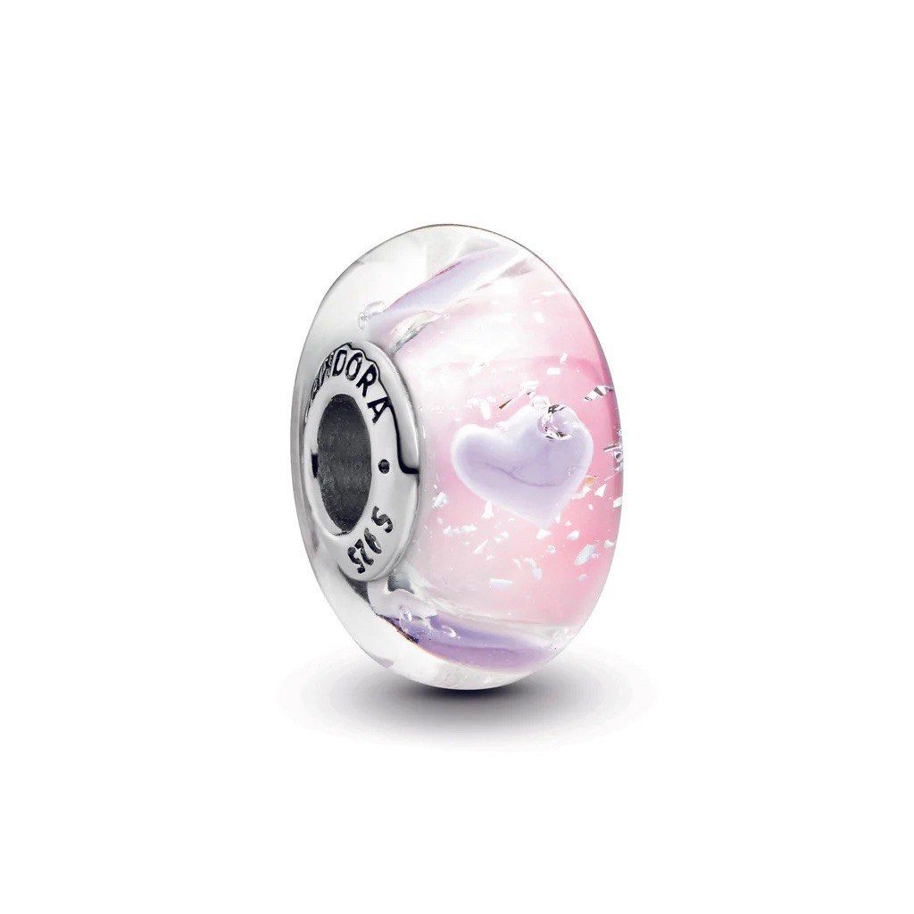Plentiful hearts murano glass charm new arrivals