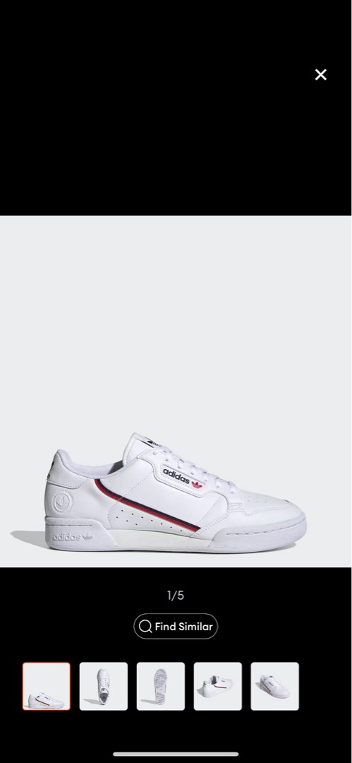 adidas Lifestyle Continental 80 Vegan Shoes Men White FW2336