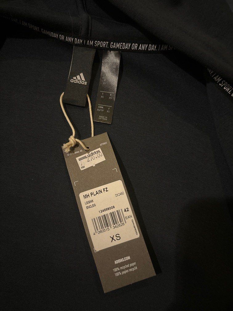 Adidas mh plain best sale fz