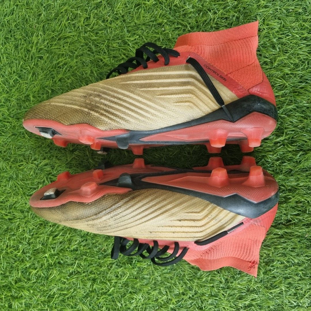 Adidas predator 18.1 store white and red