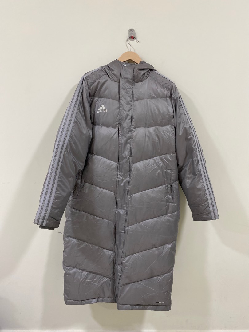 Adidas shadow long down coat clearance