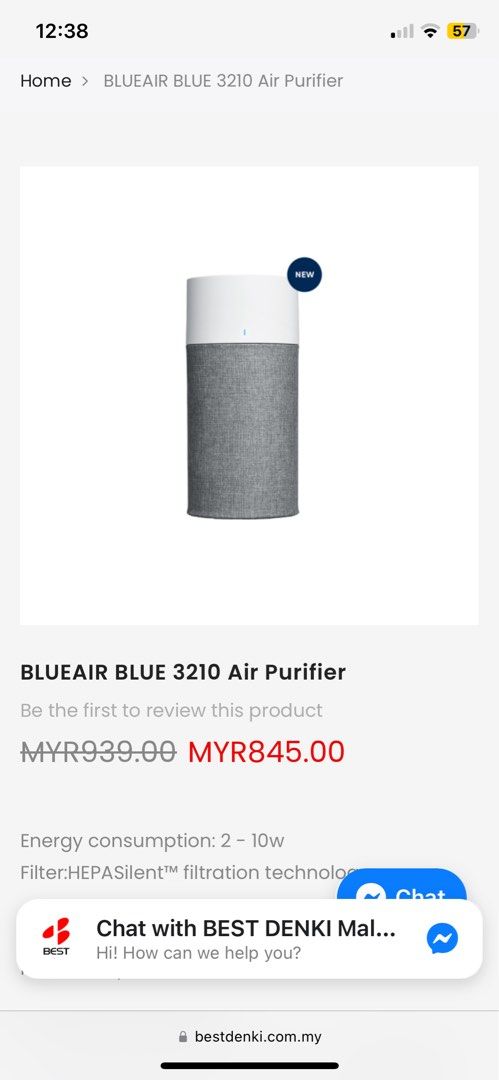 Blueair chat discount