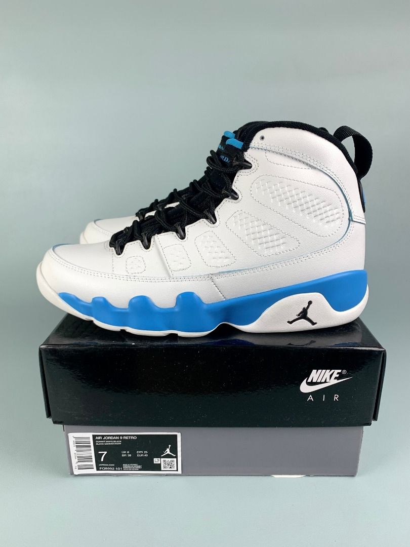 Air Jordan 9 Retro 'Powder Blue' 2024 - Air Jordan - FQ8992 101