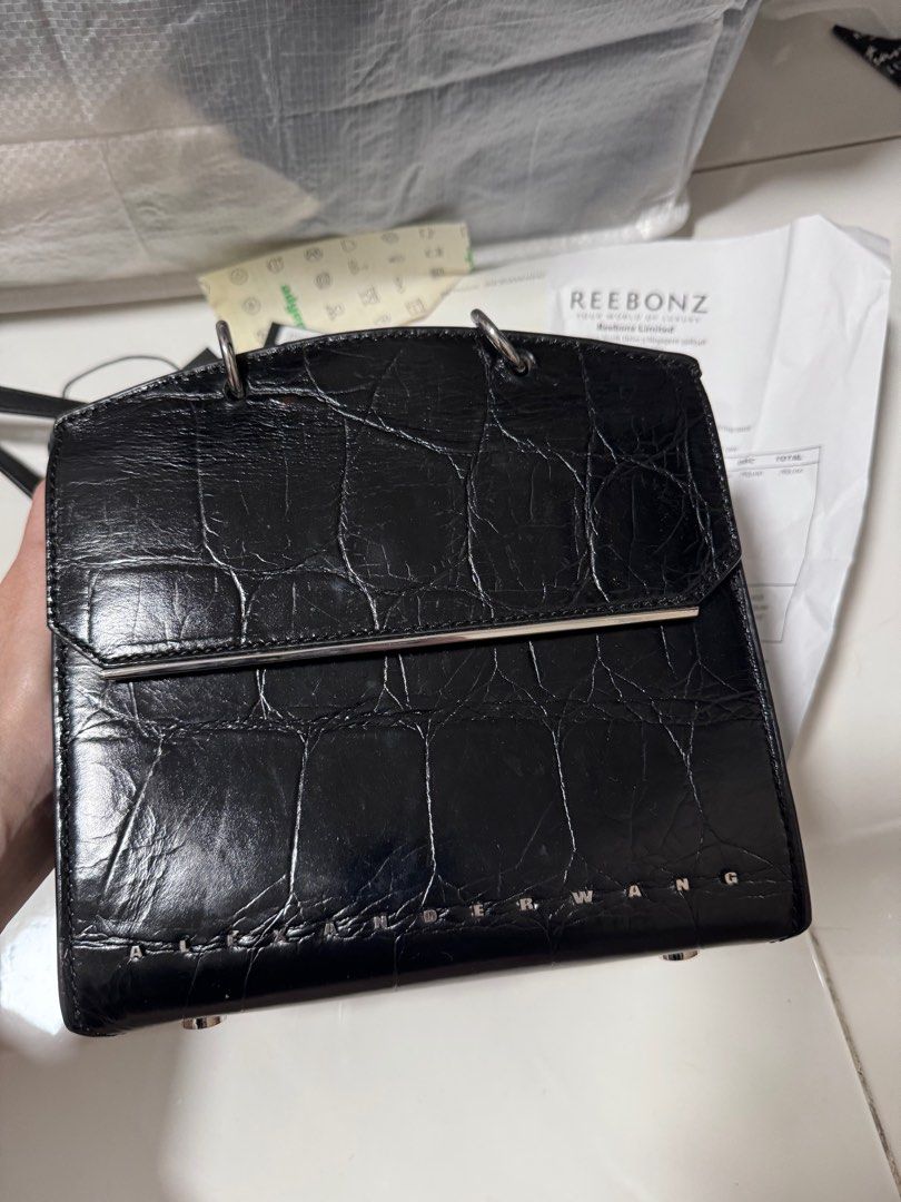 Alexander wang dime best sale satchel