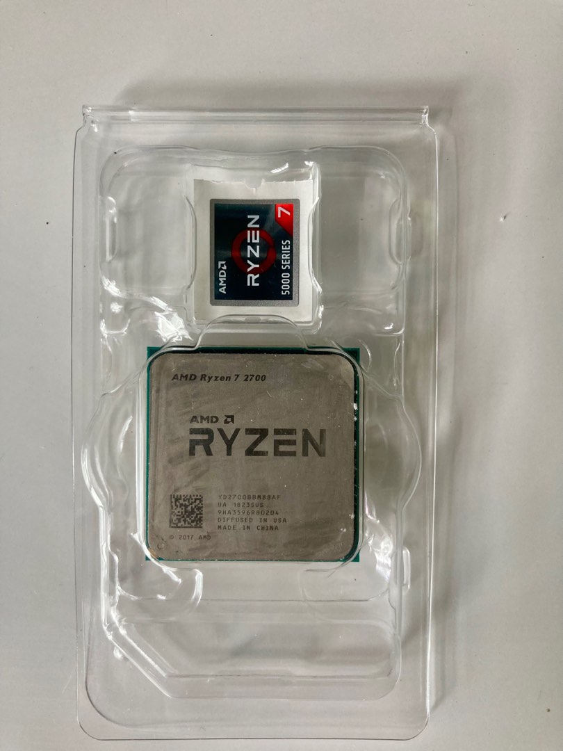 Amd ryzen 7 2700 discount tray