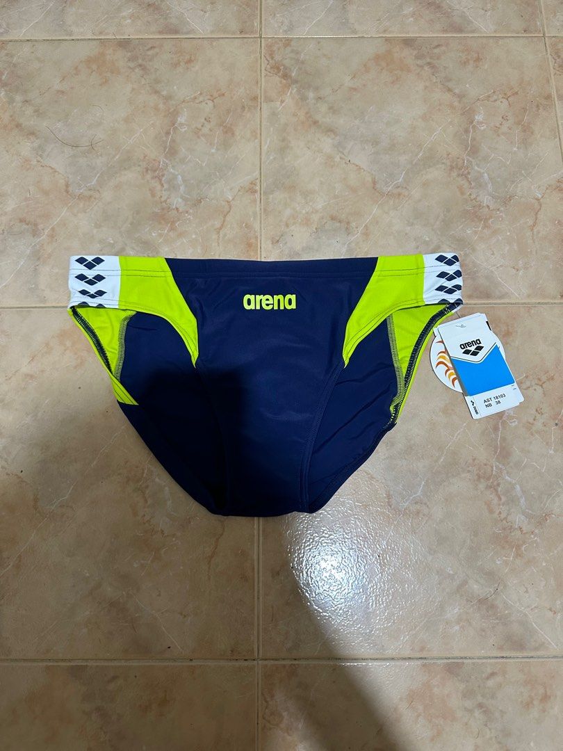 Arena AST18103 Men's Low-Rise Competition Swimwear Speedo Swimming Swim  Briefs