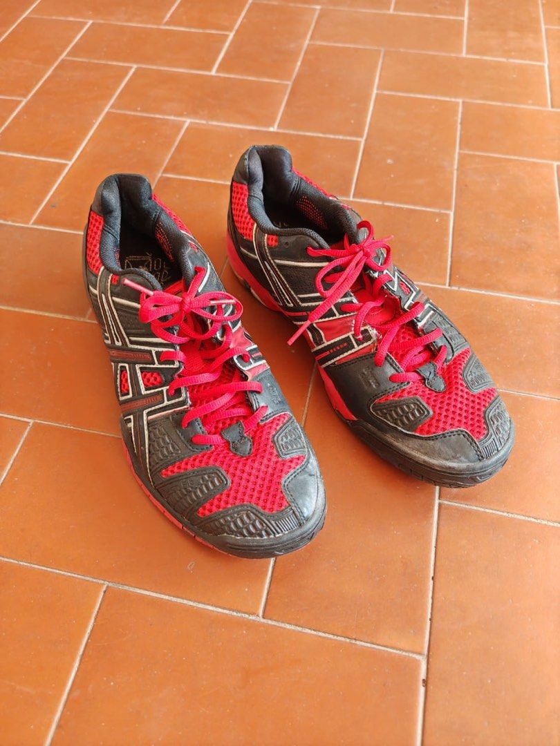 Asics gel-blade 4 men's shoes on sale with/red/bl