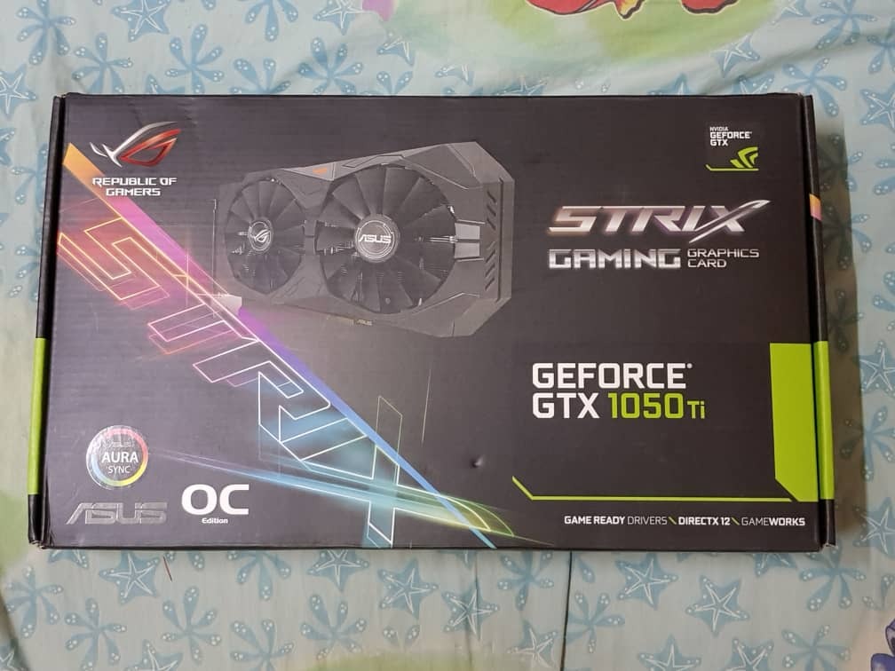 Gtx 1050 2025 ti rog strix