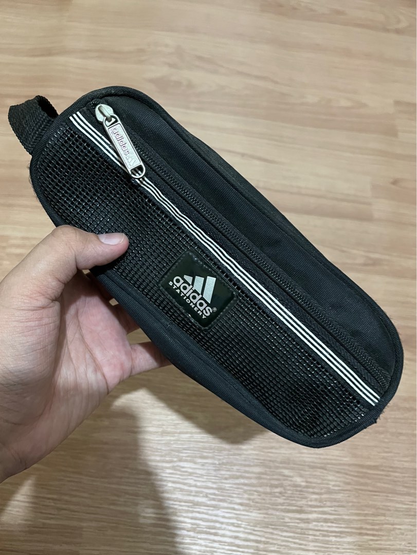 Black adidas pencil case clearance