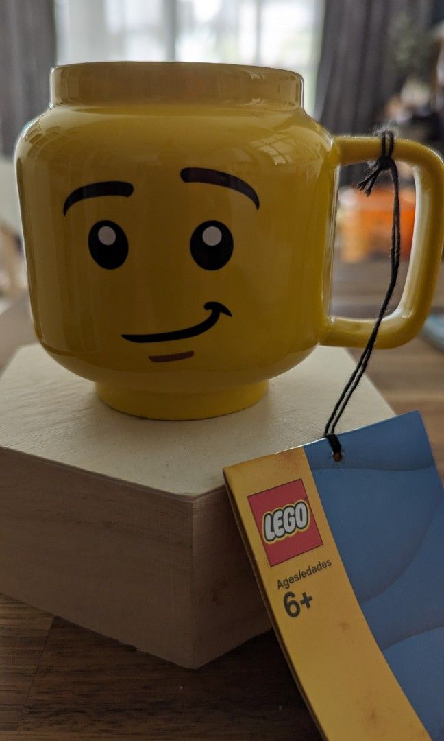 Lego minifigure hot sale ceramic mug