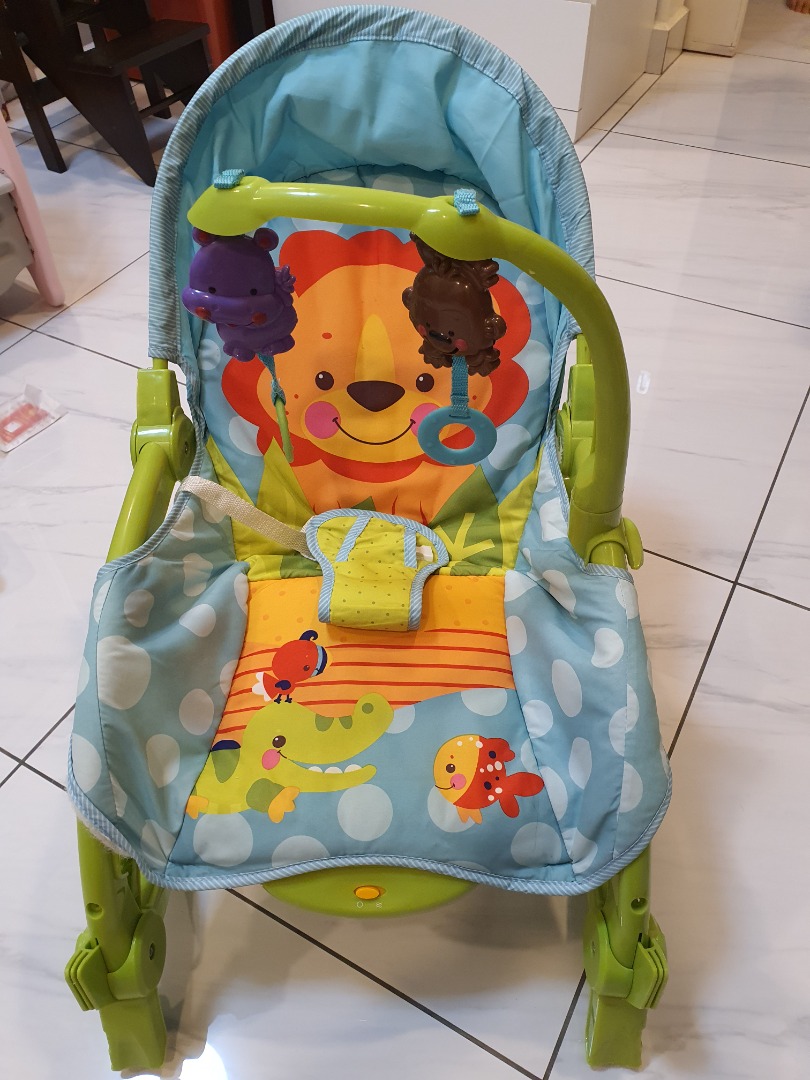 Baby throne rocker store