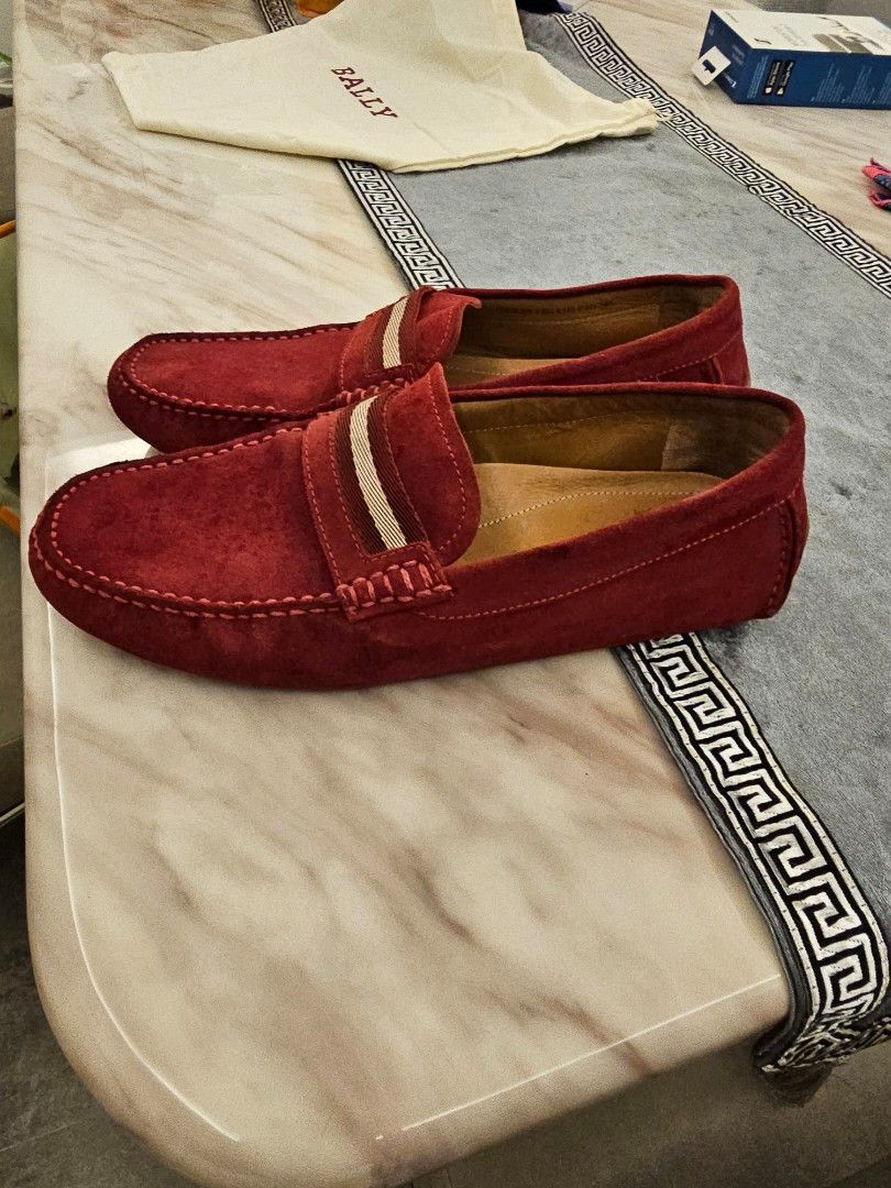 Red loafers discount