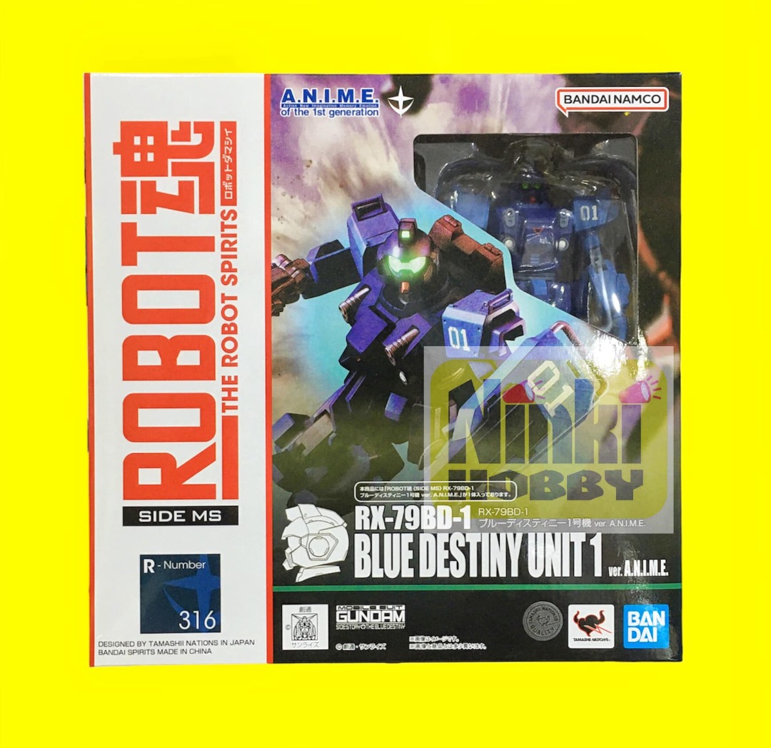 ROBOT SPIRITS＜SIDE MS＞RX-79BD-1 BLUE DESTINY UNIT 1 ver