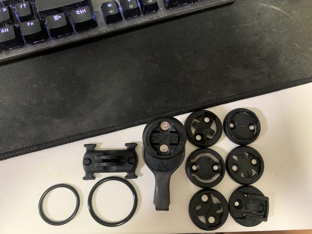 Barfly computer mount clearance