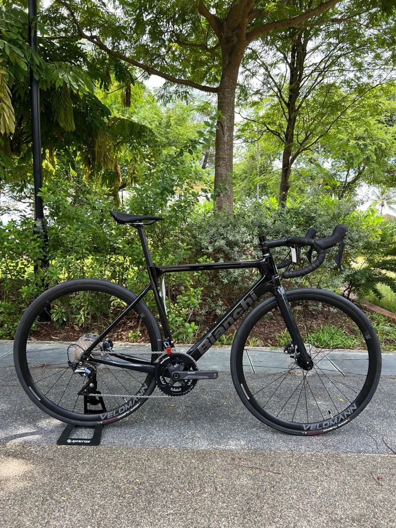 Bianchi Sprint Ultegra disc black graphite size 55 Sports