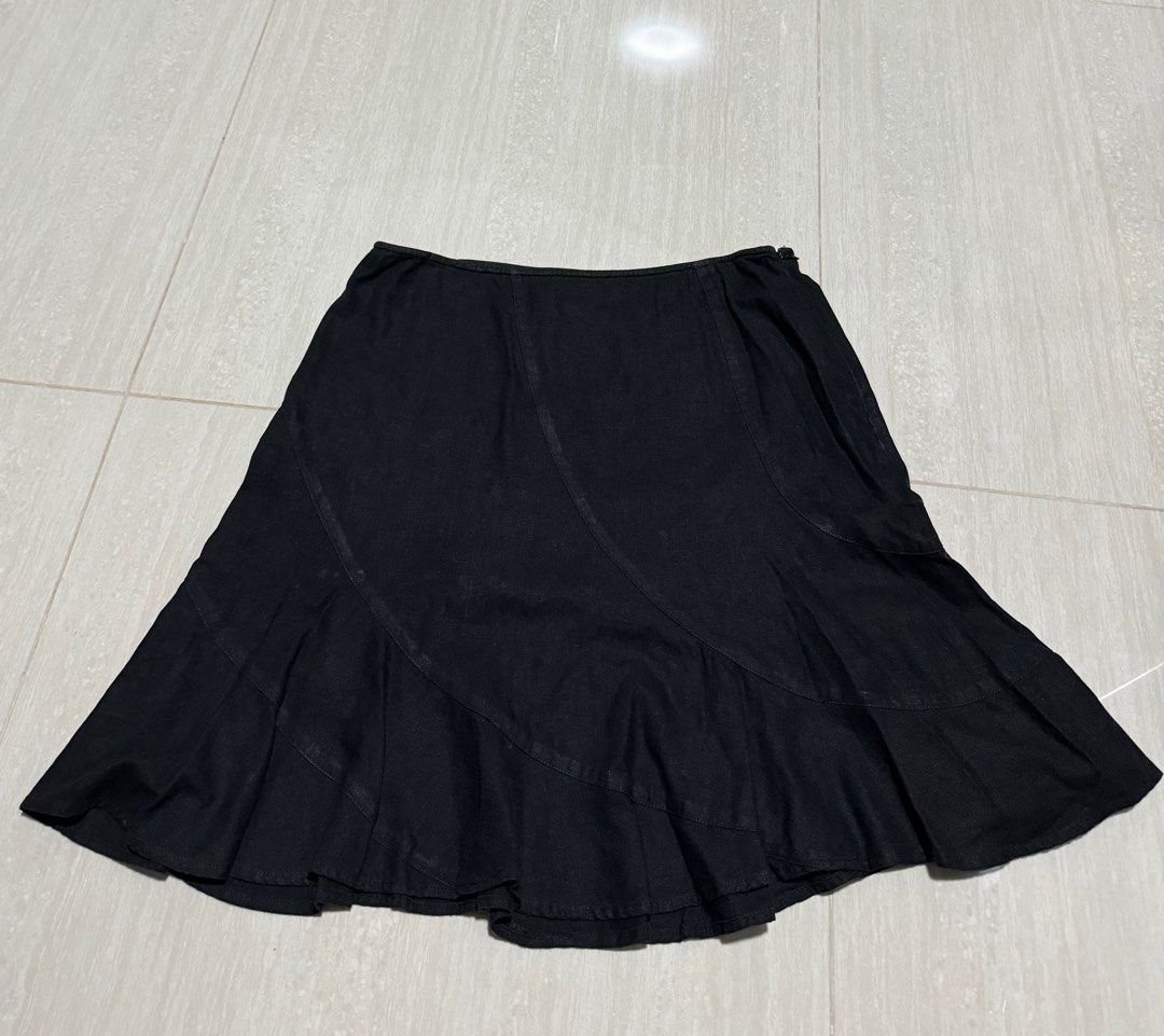 Black Skater Skirt Size 14 Women s Fashion Bottoms Skirts on