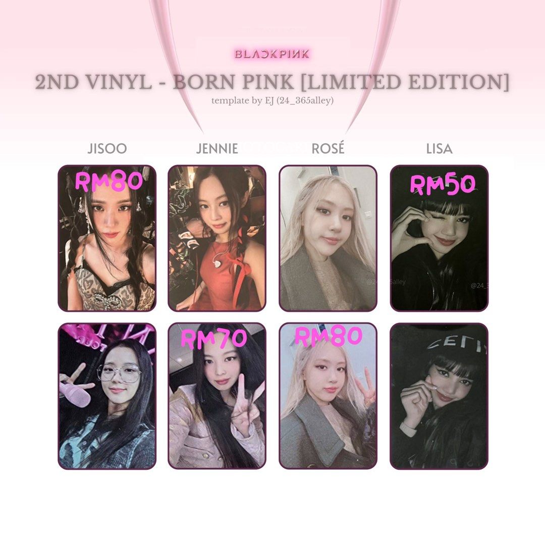 Blackpink Photocard