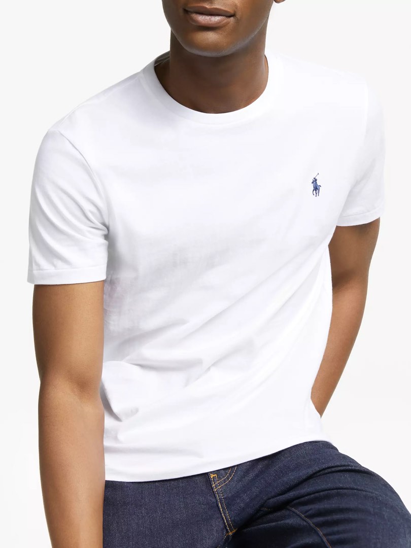 BNIP Ralph Lauren Cotton Crew Neck Tees Men s Fashion Tops