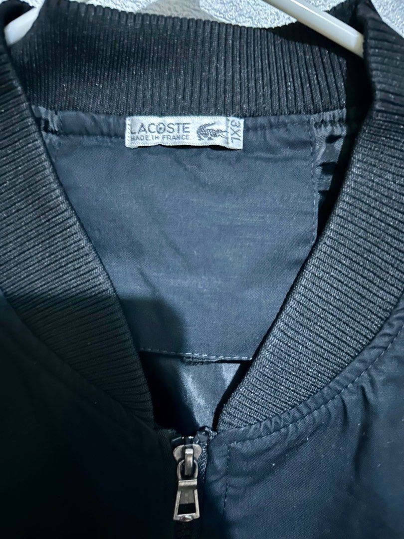 Bomber Jacket (Category: Coats, Jackets and Outerwear) located in Quezon City. Submitted by leilopez (Listing ID 1282830631, Image 3). Description: XXL on tag kasya from medium (I think) High quality material. No issues, super black pa sya lighting lang effect. Rfs: decluttering (chest 23in laid flat, length 29in) Gcash payment (NO GPROTECT) Tsora QC area.