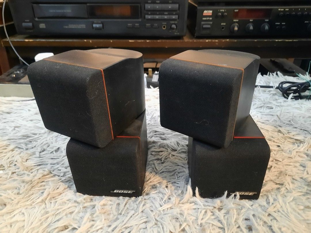 Bose twin discount cube speakers