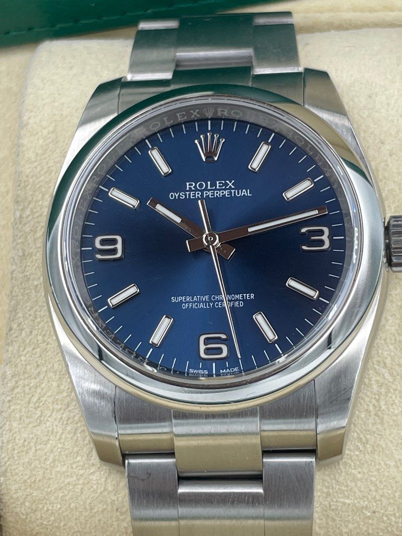 2017 BOX PAPERS Rolex OP 116000 Oysterperpetual
