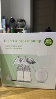 (Brand new) Blueberry Electric Dual breast pump Double Bottle Breast Pump
