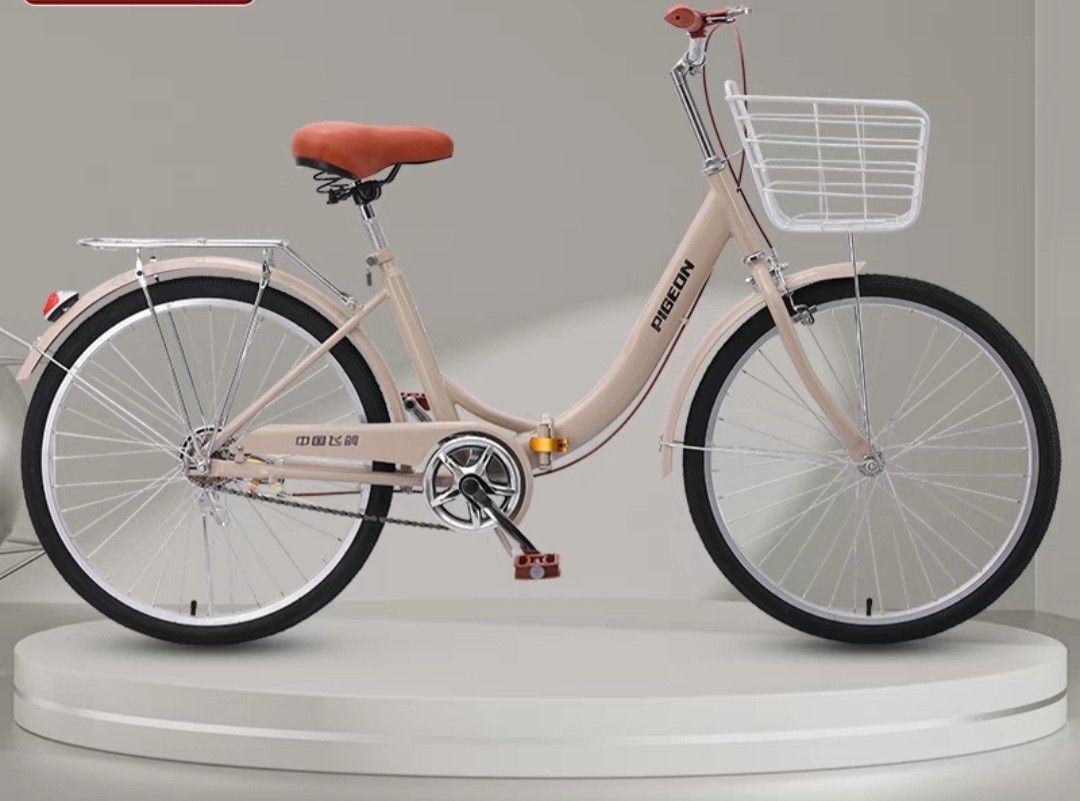 Foldable ladies store bike