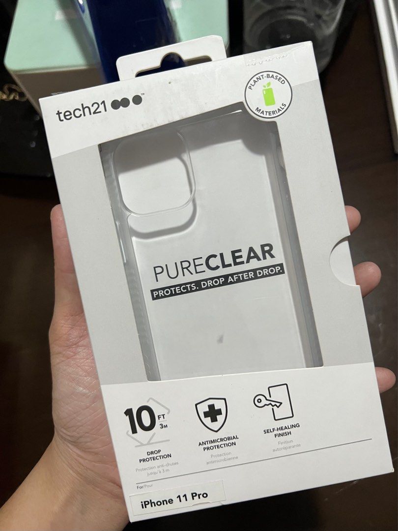 [Bundle] Original Tech21 PureClear ShockProof Case for 11 Pro (Category: Cases & Sleeves) located in Manila. Submitted by razelysonn (Listing ID 1282849584, Image 1). Description: 650 for the both.