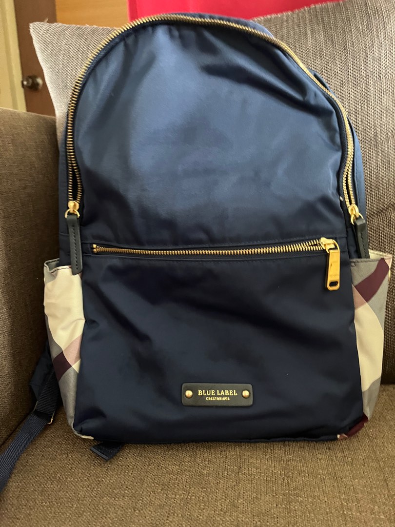 Burberry blue label backpack 2025