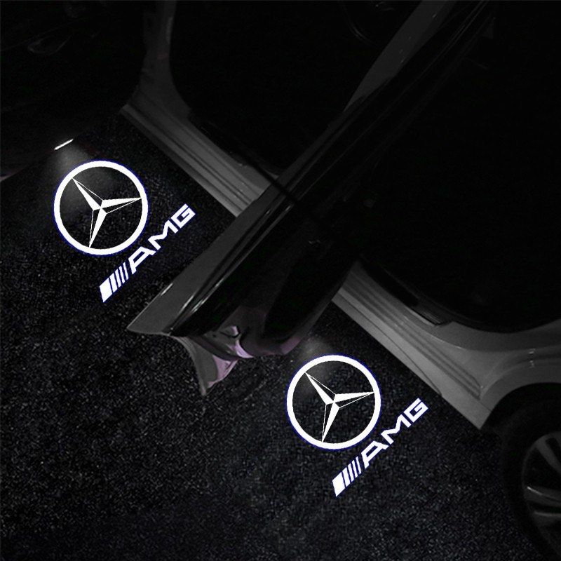 Amg logo led, Car Accessories, Accessories on Carousell