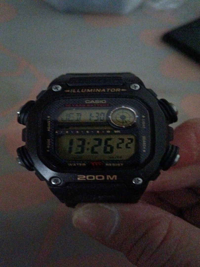 Casio 200 meter water resistant online