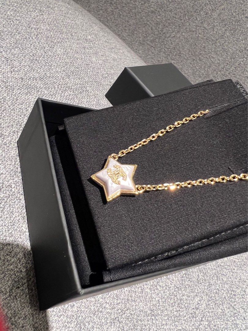 Chanel 24C Pearl Star Necklace