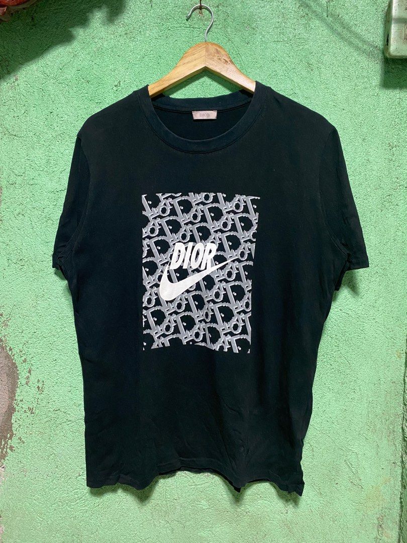 Christian dior nike t shirt hot sale
