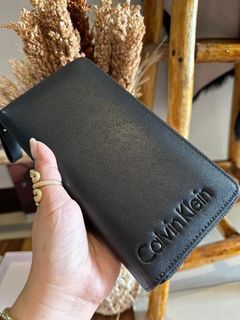 CK LONG WALLET ONHAND WITH BOX PAPERBAG
