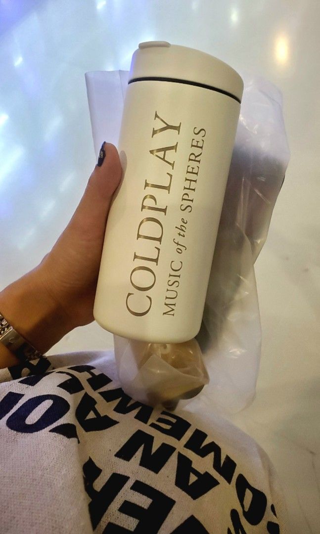 COLDPLAY MiiR Tumbler (VIP Edition), Furniture & Home Living 