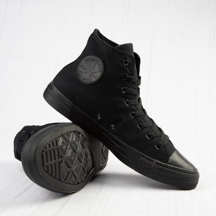 All black converse deals 7