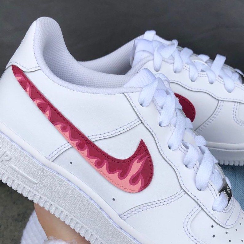 Nike air force flames on sale